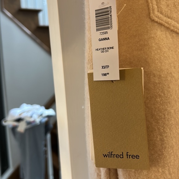 Wilfred Free. The Ganna Jacket  100% Wool Jacket Size XS NWT - Picture 4 of 7